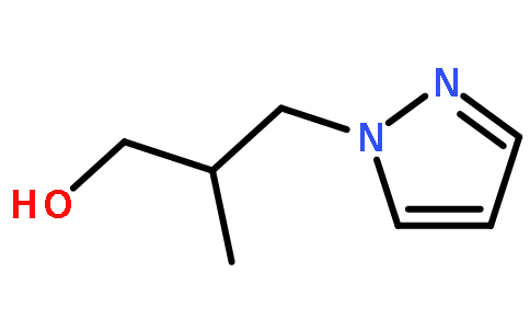 2-甲基-3-(1H-吡唑啉-1-基)丙烷-1-醇