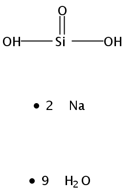 九水偏硅酸钠