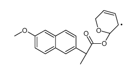 (2R)-2-{[(2S)-2-(6-Methoxy-2-naphthyl)propanoyl]oxy}tetrahydro-2H -pyran-3,4,5-triyl