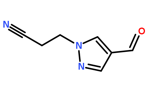 3-(4-甲酰基-1H-吡唑-1-基)丙腈