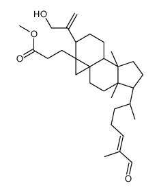 Methyl 3-[(1R,3aS,3bS,6R,6aR,7aS,9aR)-6-(3-hydroxy-1-propen-2-yl) -3a,9a-dimethyl-1-[(2R,5E)-6-methyl-7-oxo-5-hepten-2-yl]decahydro -1H-cyclopenta[a]cyclopropa[e]naphthalen-6a(7H)-yl]propanoate