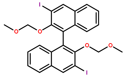 (1R)-3,3'-二碘-2,2'-双(甲氧甲氧基)-1,1'-联萘
