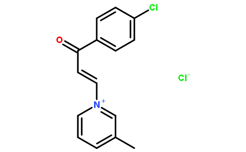 1-[(1E)-3-(4-Chlorophenyl)-3-oxo-1-propen-1-yl]-3-methylpyridiniu m chloride