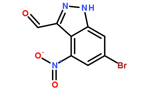 6-溴-4-硝基-1H-吲唑-3-甲酸