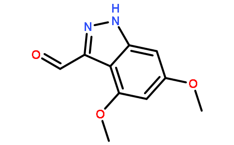 4,6-二甲氧基-3-吲唑羧醛