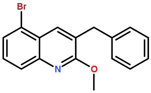 3-苄基-5-溴-2-甲氧基喹啉