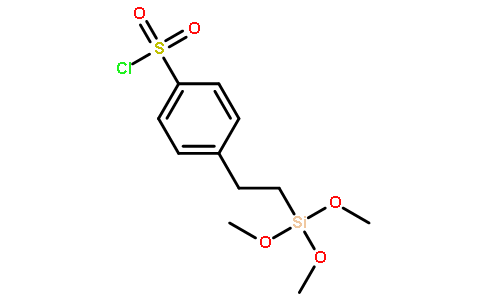 2-(4-氯磺酰苯基)乙基三甲氧基硅烷