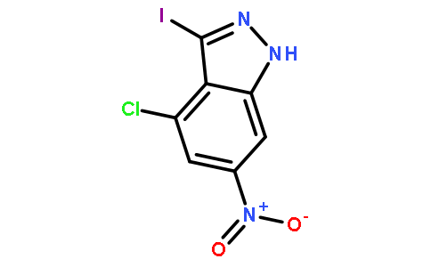 4-氯-3-碘-6-硝基-1H-吲唑
