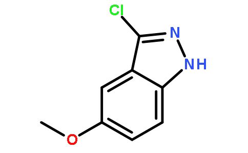 3-氯-5-甲氧基 (1h)吲唑