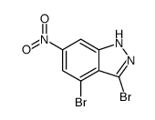 3,4-二溴-6-硝基-1H-吲唑