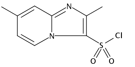 2,7-Dimethylimidazo[1,2-a]pyridine-3-sulfonyl chloride