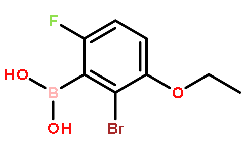 2-溴-3-乙氧基-6-氟苯硼酸