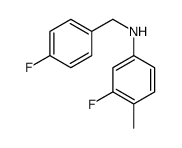 3-Fluoro-N-(4-fluorobenzyl)-4-methylaniline