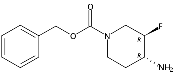 (3R,4R)-rel-Benzyl 4-amino-3-fluoropiperidine-1-carboxylate