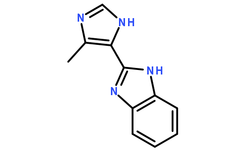 1H-苯并咪唑，2 - （5 - 甲基-1H-咪唑-4 - 基） - （9CI）