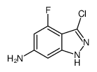 3-chloro-4-fluoro-2H-indazol-6-amine