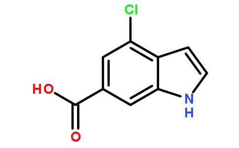 4-氯-1H-吲哚-6-羧酸