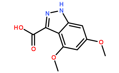 4,6-二甲氧基-3-(1h)吲唑 羧酸