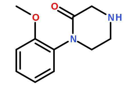 1-(2-甲氧基苯基)-哌嗪-2-酮