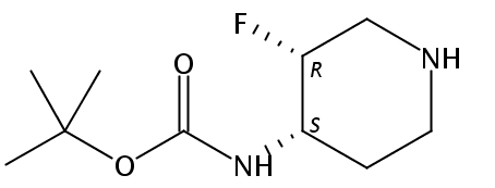 tert-butyl N-[(3R,4S)-3-fluoropiperidin-4-yl]carbamate