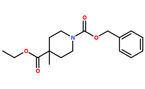 N-Cbz-4-甲基-4-哌啶甲酸乙酯