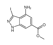 4-氨基-3-碘-1H-吲唑-6-羧酸甲酯