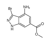 4-氨基-3-溴-1H-吲唑-6-羧酸甲酯