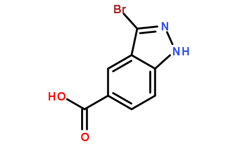 3-溴-1H-吲唑-5-羧酸