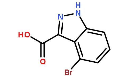4-溴-1H-吲唑-3-甲酸