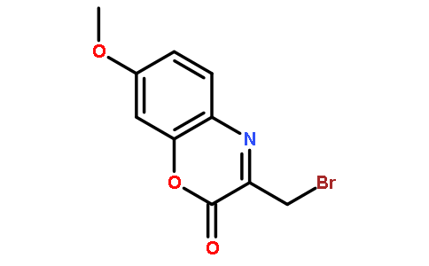 3-溴甲基-7-甲氧基-1,4-苯并恶嗪-2-酮[用于高效液相色谱标记]