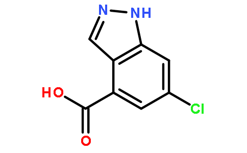 6-氯-4-(1H)吲唑 羧酸