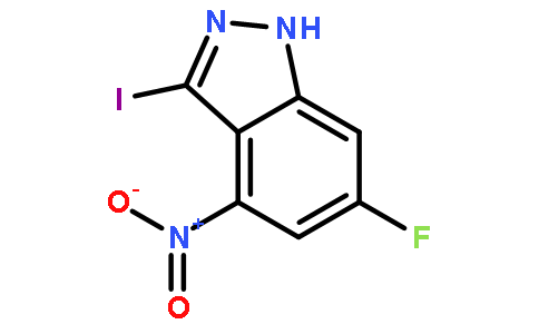 6-氟-3-碘-4-硝基-1H-吲唑