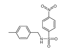 N-[(4-methylphenyl)methyl]-4-nitrobenzenesulfonamide