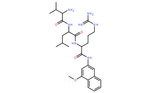 D-缬氨酰-N-{(2S)-5-[(二氨基甲亚基)氨基]-2-[(4-甲氧基萘-2-基)氨基]戊酰基}-L-亮氨酸酰胺