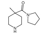 (4-methylpiperidin-4-yl)-pyrrolidin-1-ylmethanone