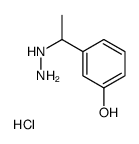 3-(1-Hydrazinylethyl)phenol hydrochloride