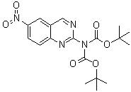 2-(6-硝基-2-喹唑啉基)亚氨基二羧酸二叔丁酯