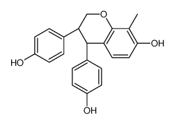 (3R,4S)-3,4-bis(4-hydroxyphenyl)-8-methyl-3,4-dihydro-2H-chromen-7-ol