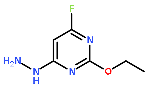2-乙氧基-4-氟-6-肼基嘧啶