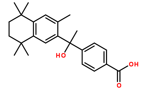 4-[1-羟基-1-(5,6,7,8-四氢-3,5,5,8,8-五甲基-2-萘基)乙基]苯甲酸