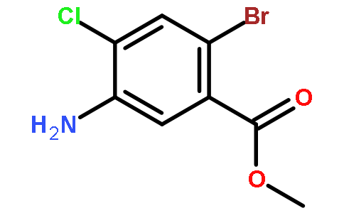 5-氨基-2-溴-4-氯苯甲酸甲酯