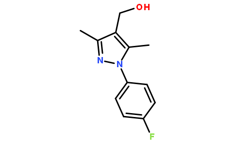 [1-(4-氟苯基)-3,5-二甲基-1H-吡唑-4-基]甲醇