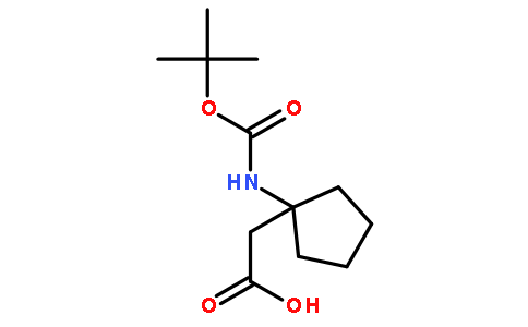 (9ci)-1-[[(1,1-二甲基乙氧基)羰基]氨基]-环戊烷乙酸