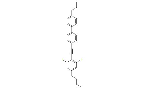 4-[2-(4-丁基-2,6-二氟苯基)乙炔基]-4'-丙基-1,1'-联苯