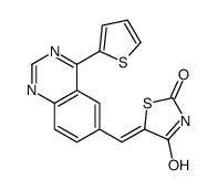 5-((4-(噻吩-2-基)喹唑啉-6-基)亚甲基)噻唑烷-2,4-二酮