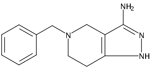 5-(phenylmethyl)-1,4,6,7-tetrahydropyrazolo[4,3-c]pyridin-3-amine