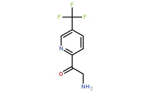 2-Amino-1-[5-(trifluoromethyl)-2-pyridinyl]ethanone