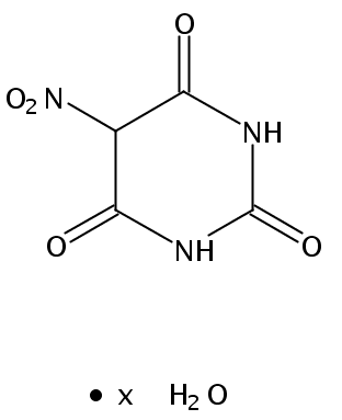 5-硝基嘧啶-2,4,6(1H,3H,5H)-三酮水合物