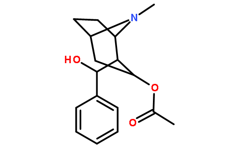 3-Acetoxy-8-methyl-α-phenyl-8-azabicyclo[3.2.1]octane-2-methanol