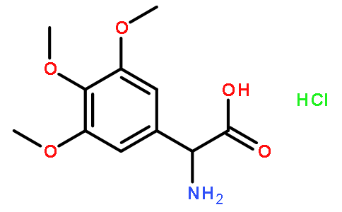 2-氨基-2-(3,4,5-三甲氧基苯基)乙酸盐酸盐
